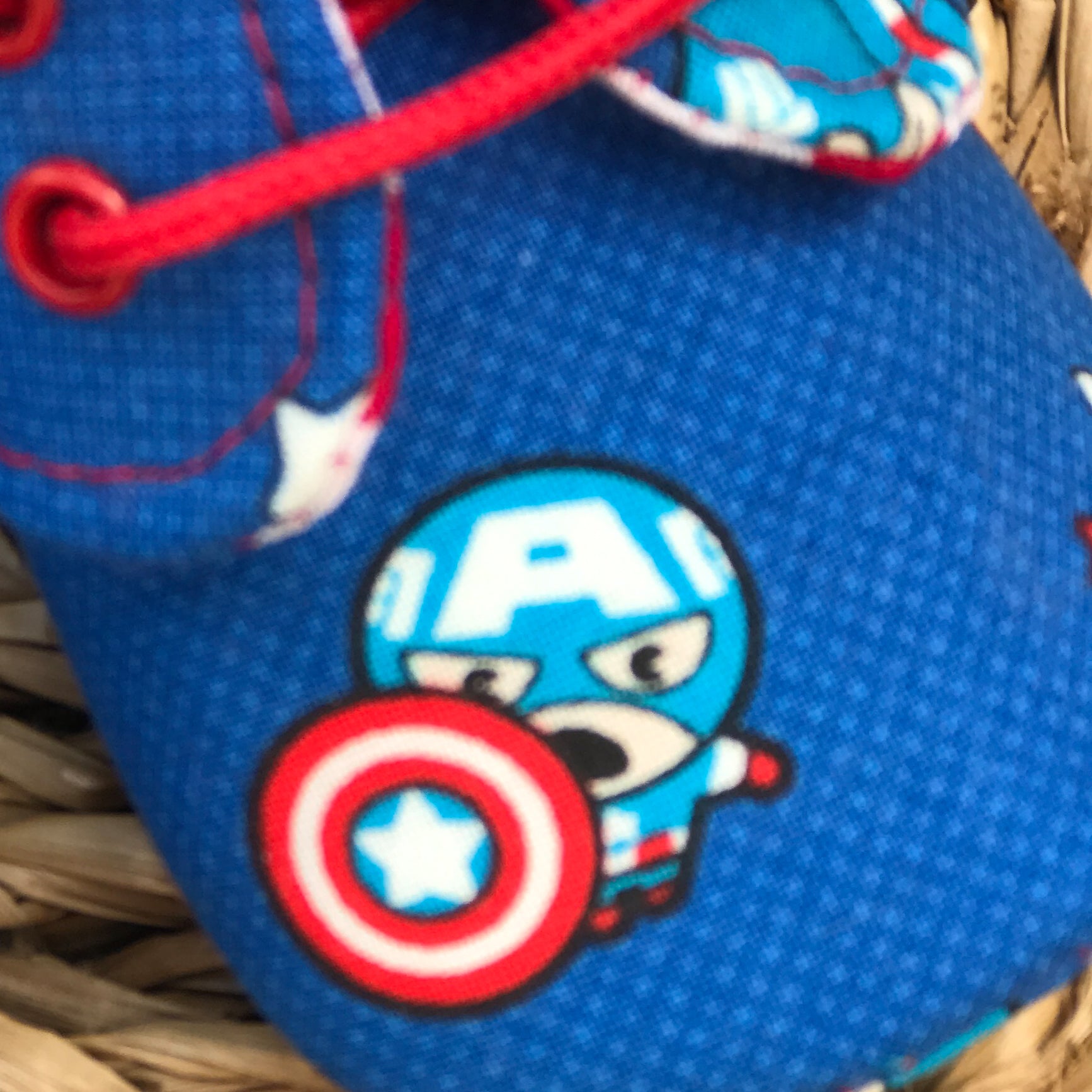 Carolina Alvarez Captain America Short Boots – - Main Image